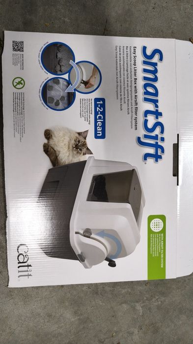 Caixa auto limpeza para gatos