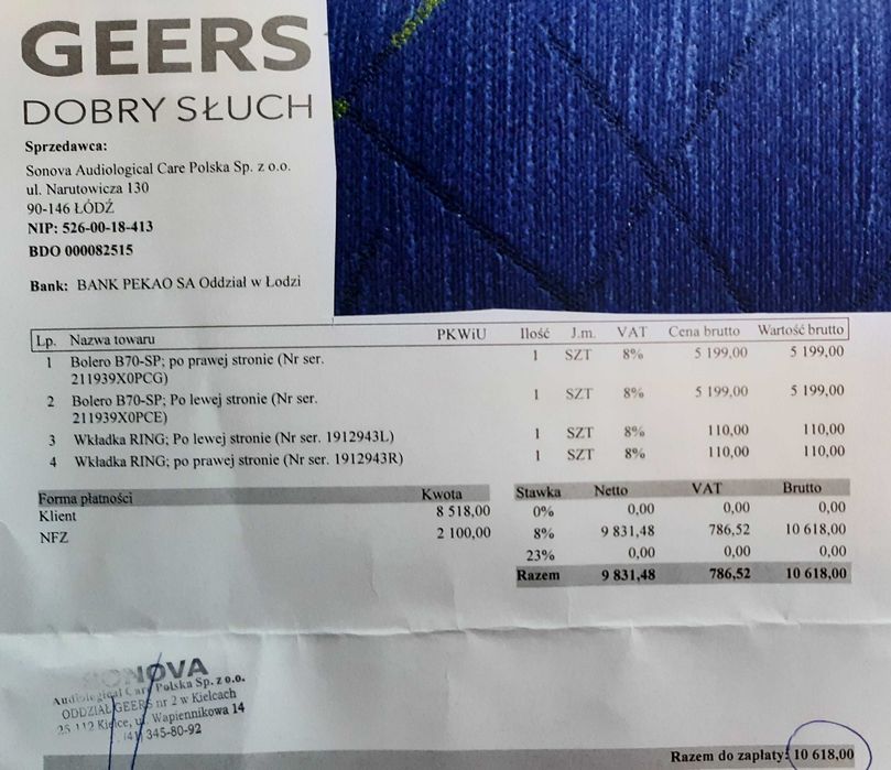 Aparaty słuchowe Phonak Bolero B70-SP