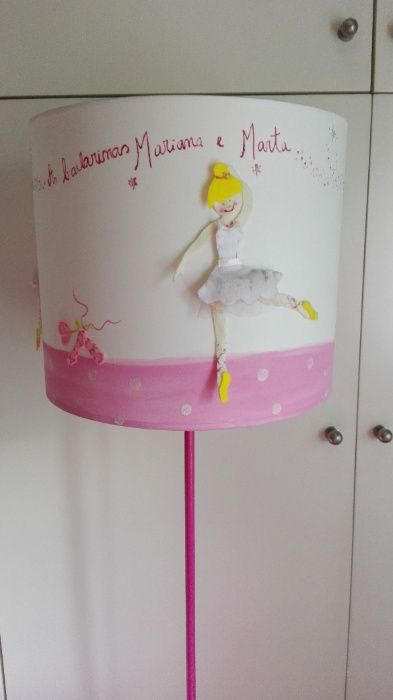 Candeeiro quarto menina