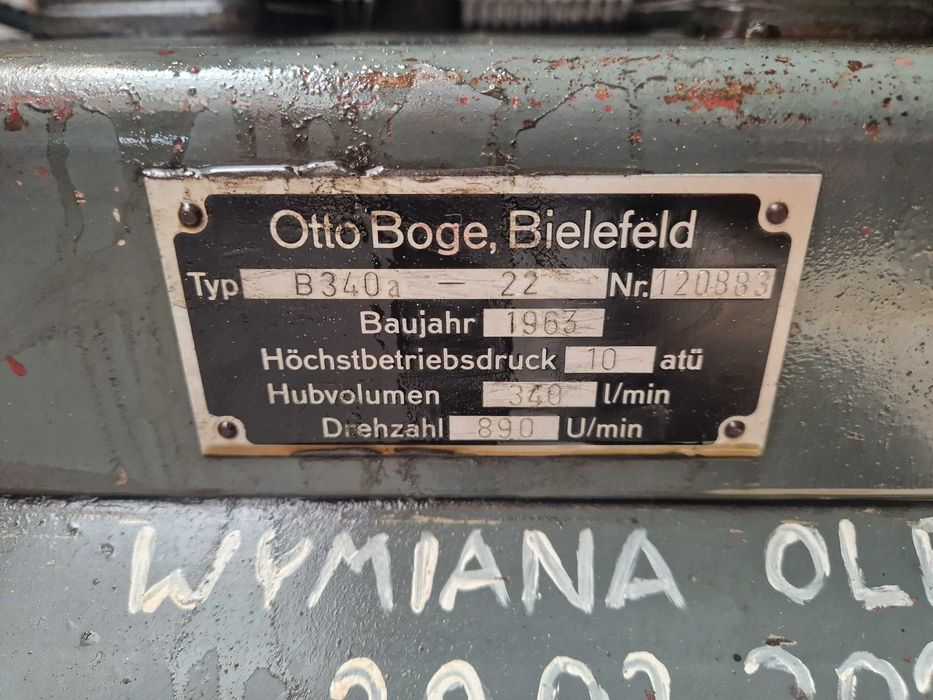 Kompresor Otto Boge Bielefeld