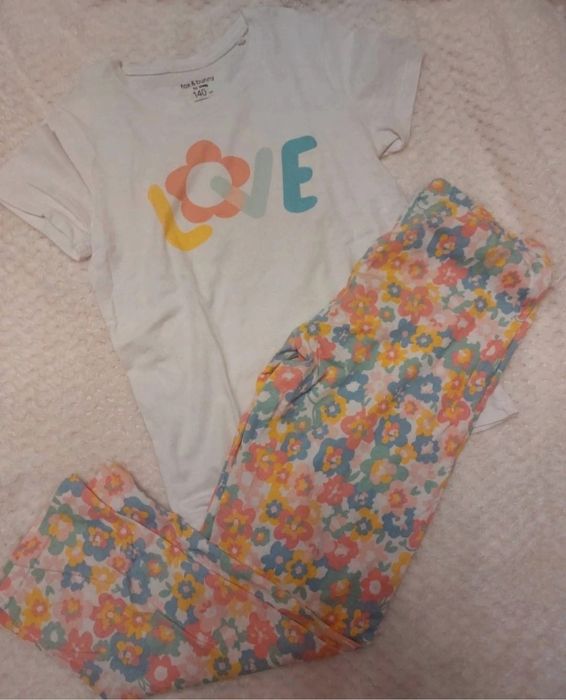 Piżama dziewczęca Sinsay (Fox & Bunny) – rozm. 140 cm