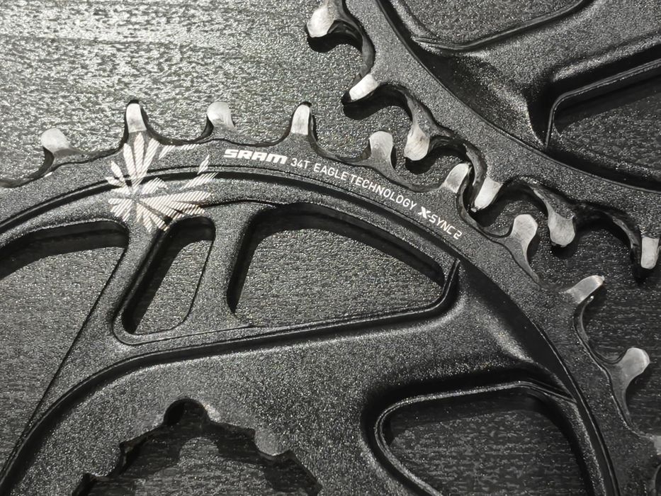 Pratos SRAM 34t 3mm Offset
