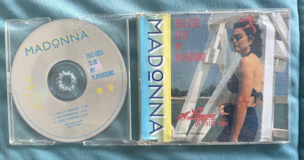 Madonna - This Uses To Be My Playground  - Cd Single - Australia