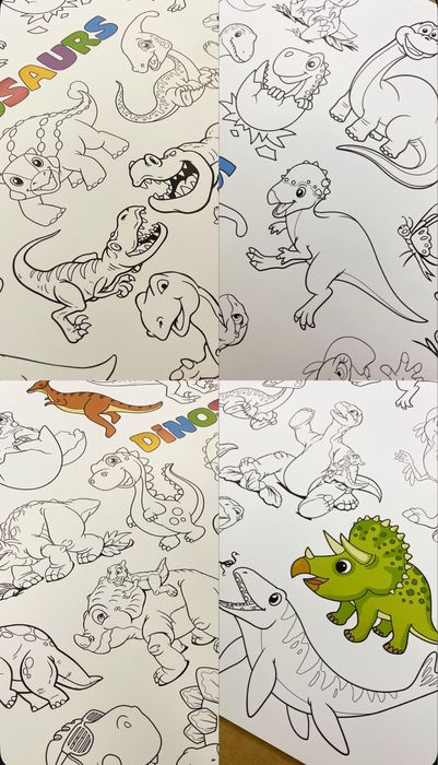 Гігантська розмальовка для дітей