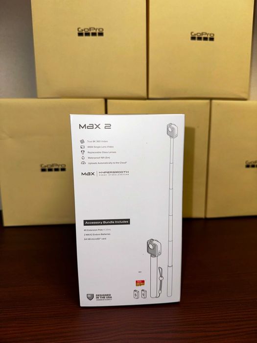 GoPro MAX2 + комплект аксессуаров