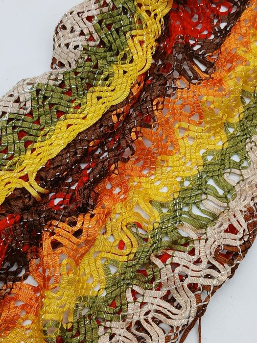 Echarpe senhora multicolorida