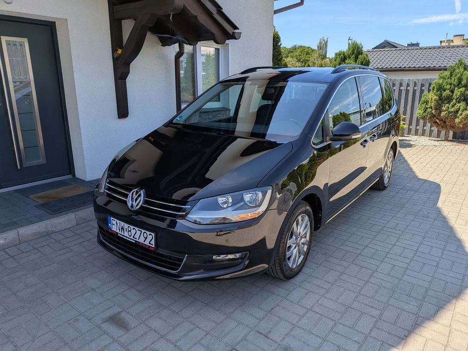Volkswagen Sharan 2.0 diesel, 150 koni, manual, 7 miejsc, ubezpieczony i zarejestrowany