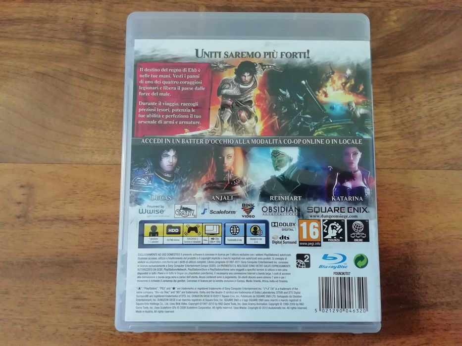 Dungeon Siege III 3 PS3