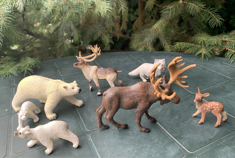 Фигурки Schleich динозавр, морские ,дикие и домашнии животные