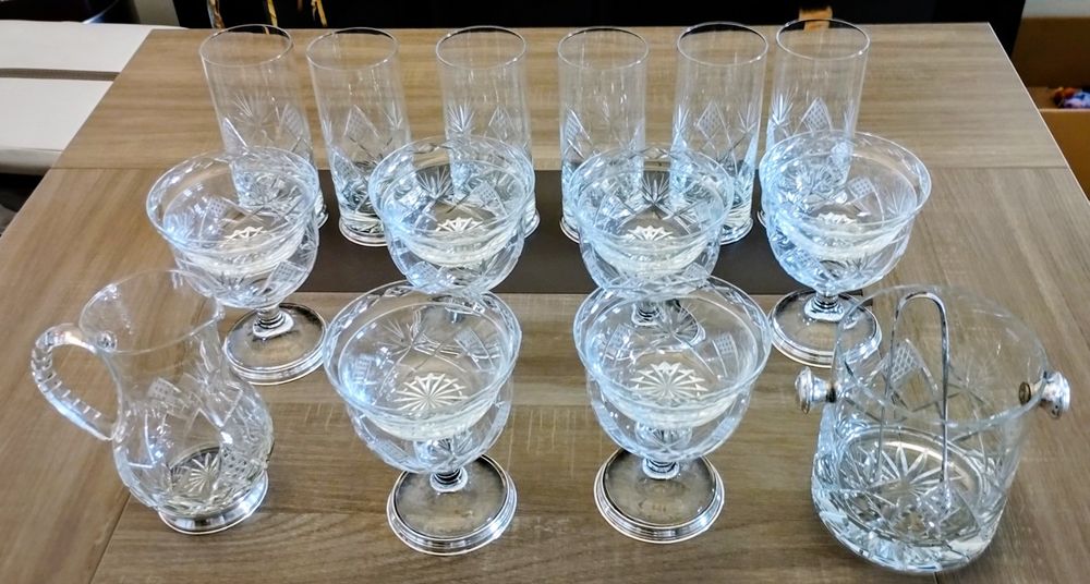 Conjunto de cocktail de camarão + Limonada