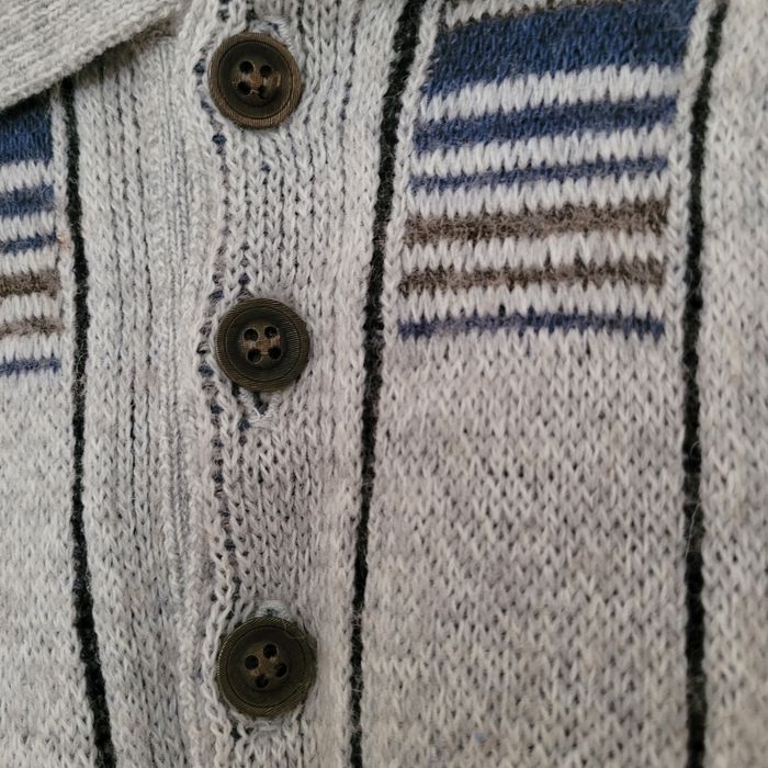 Sweter męski Ammann roz. 46/S  żywa wełna, wolle