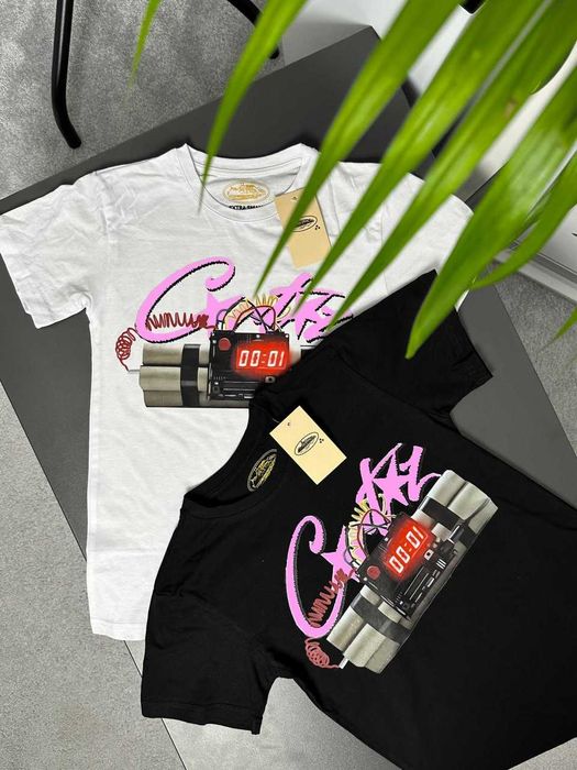 Футболка Corteiz No Time (158, XS, S, M, L, XL, XXL) Кортез premium