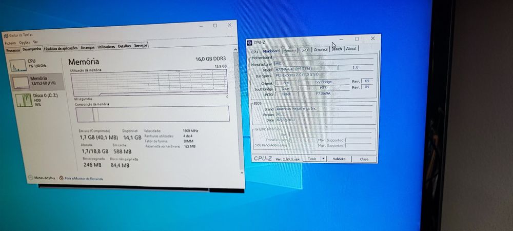 Motherboard MSI H77MA-43 (LGA/Socket 1155)