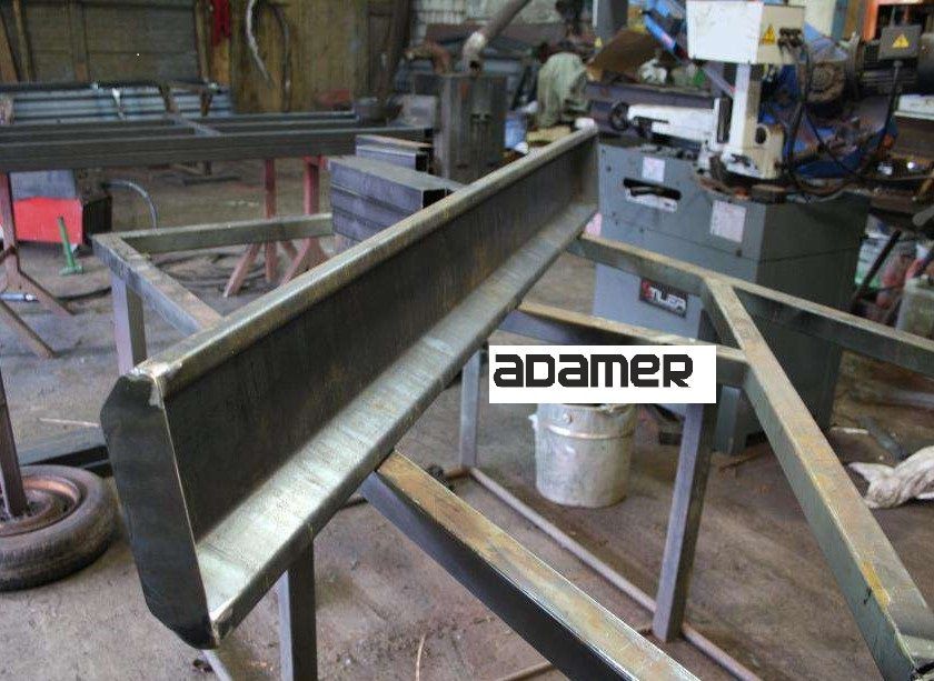 zderzaki, belki do przyczep rolniczych HL, THK 5, HW, D 50 ADAMER