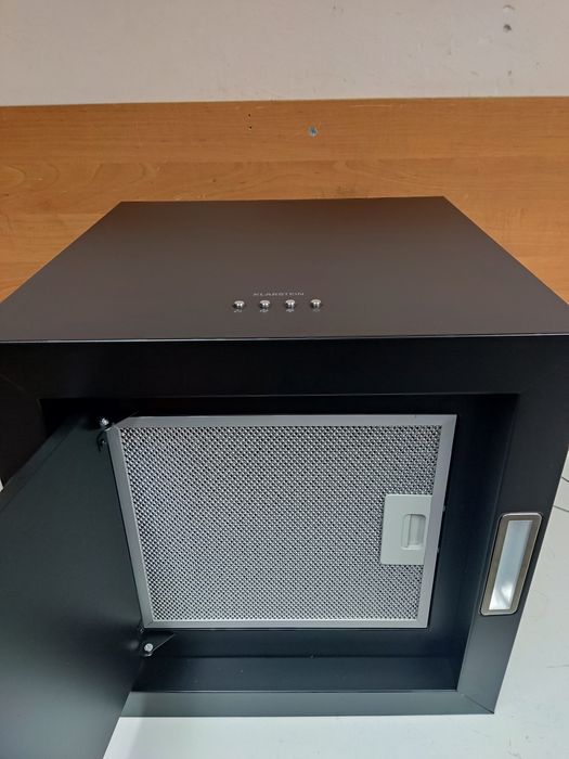 Kronleuchter Okap kuchenny wyspowy czarny