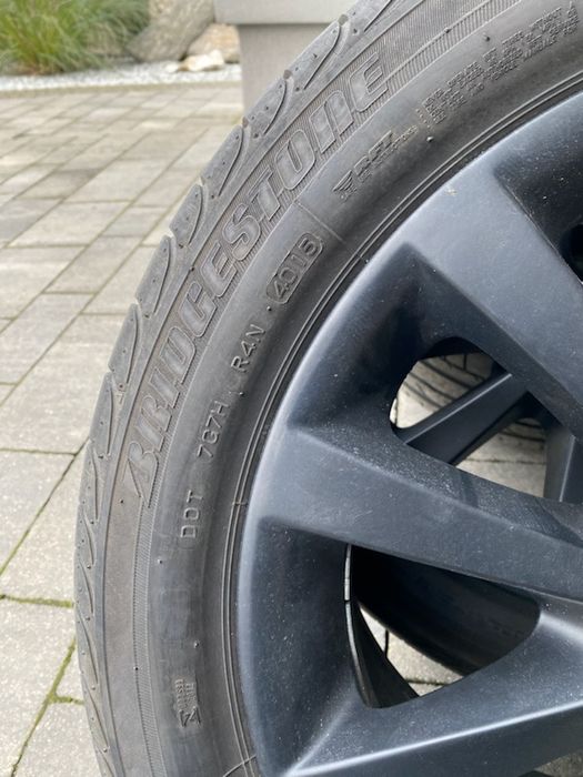 Kola do BMW F10 czarne