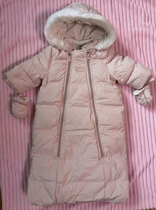 Комбінезон-конверт на пуху 6-9 міс