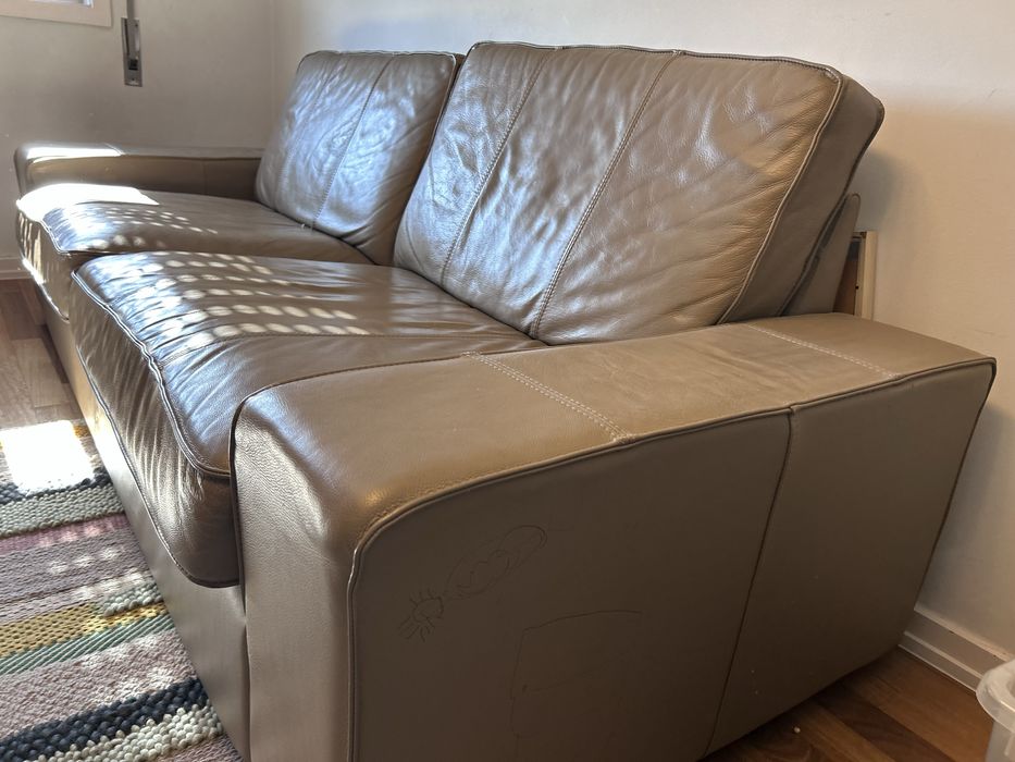 Sofa IKEA de  Pele