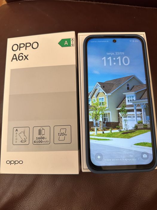 SMARTPHONE OPPO A6X 128GB VIOLETA (HD LCD 120Hz, 1125nits, 4 GB, 128 GB,