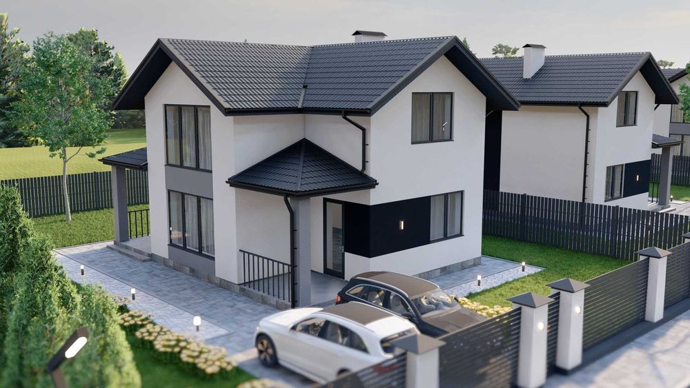 Продаж 2-п будинку на 6 сотках, центральні комунікаціі - View 3