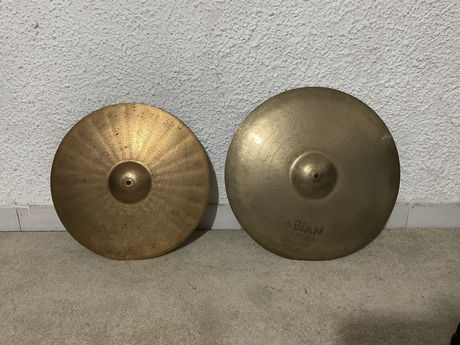 Sabian B8  18 crash/ride + Sabian B8 Original ride 20