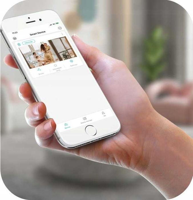 Kamera WIFI SMART obrotowa FULL HD monitoring zoom 4x detekcja