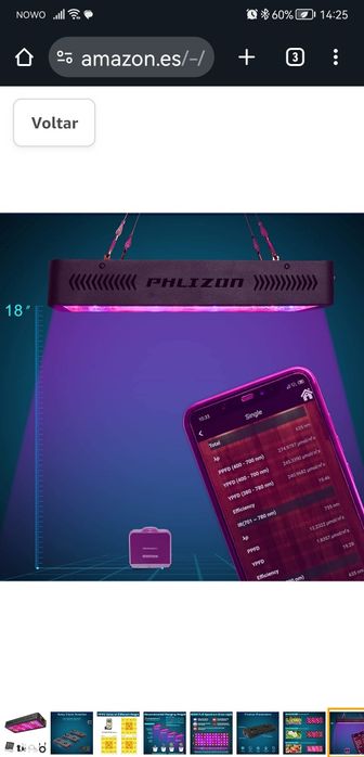 Lâmpadas Led para plantas de interior, flores e legumes