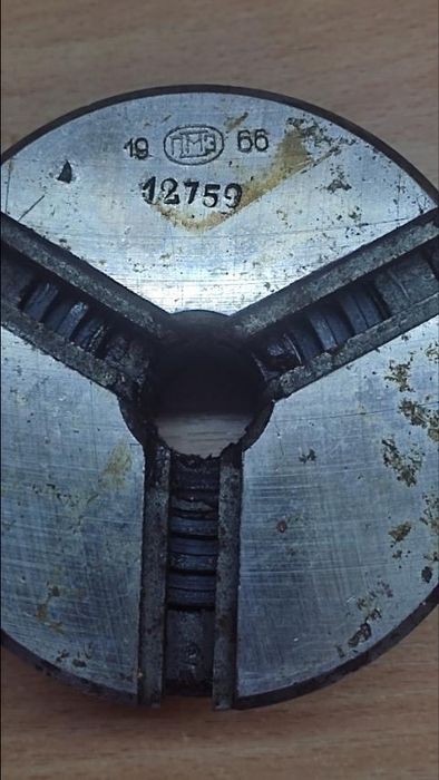 Патрон токарный с хранения 100мм ,1966г.