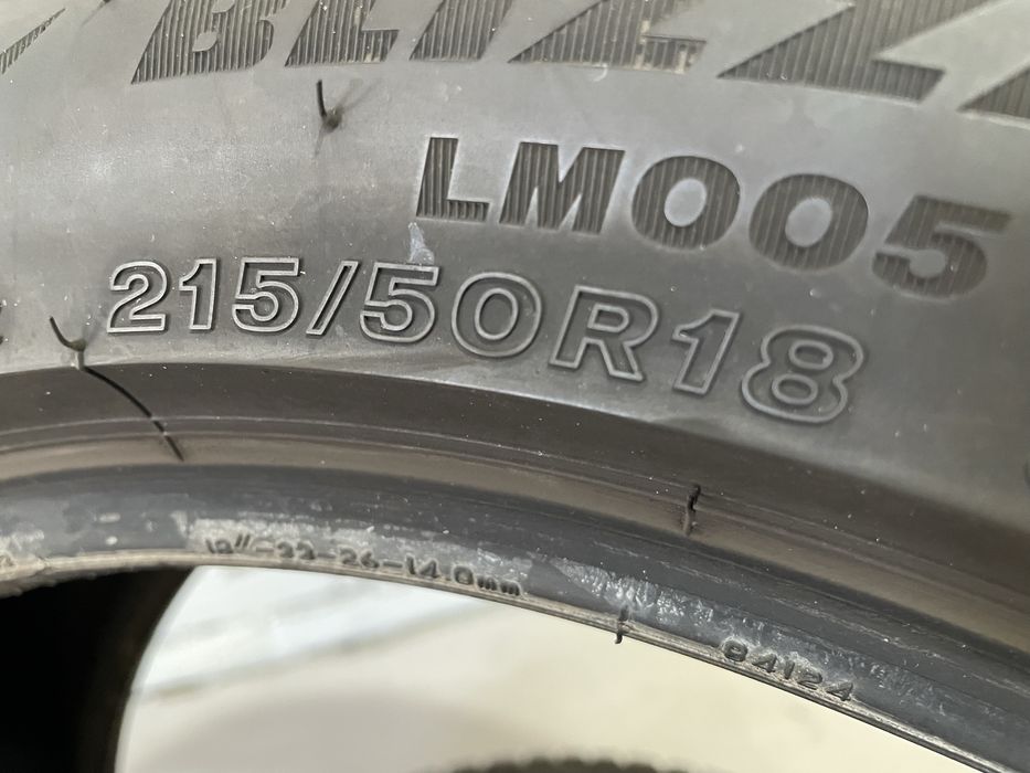 Зимові шини BRIDGESTONE 215/50 R18 резина Р18