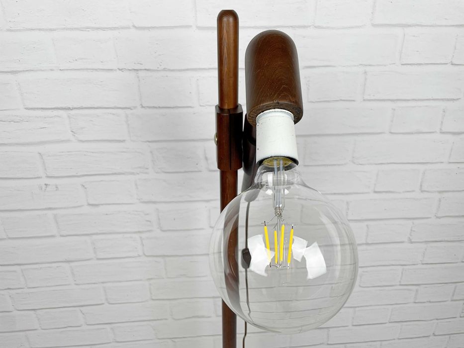 Szwedzka lampa podłogowa z lat 80 – Loft, Mid-Century, PRL, Industrial