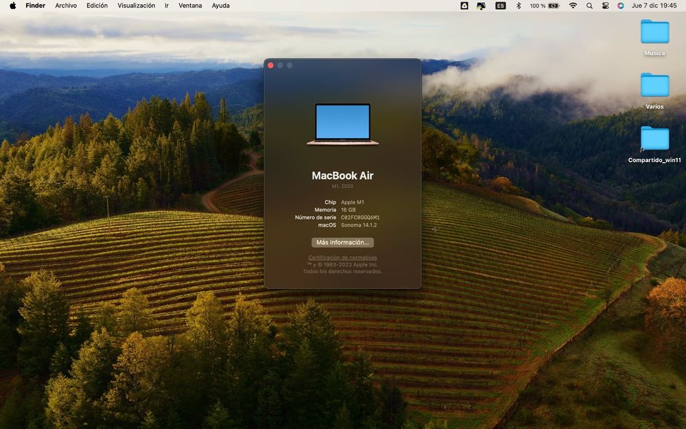 Macbook Air 16Gb 512Gb SSD