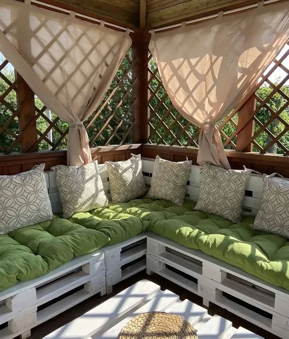 ‼️ВЫГОДНАЯ ЦЕНА – Мягкие подушки на поддон | скамейку | качели | садовую мебель | кресло качалку | лежака, шезлонга | дивана | для мебели с ротанга