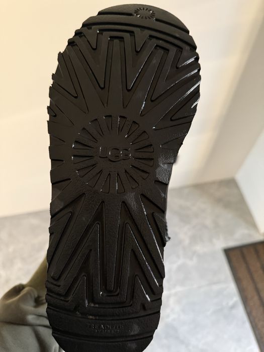 Ботинки Ugg classic short black men черевики boot