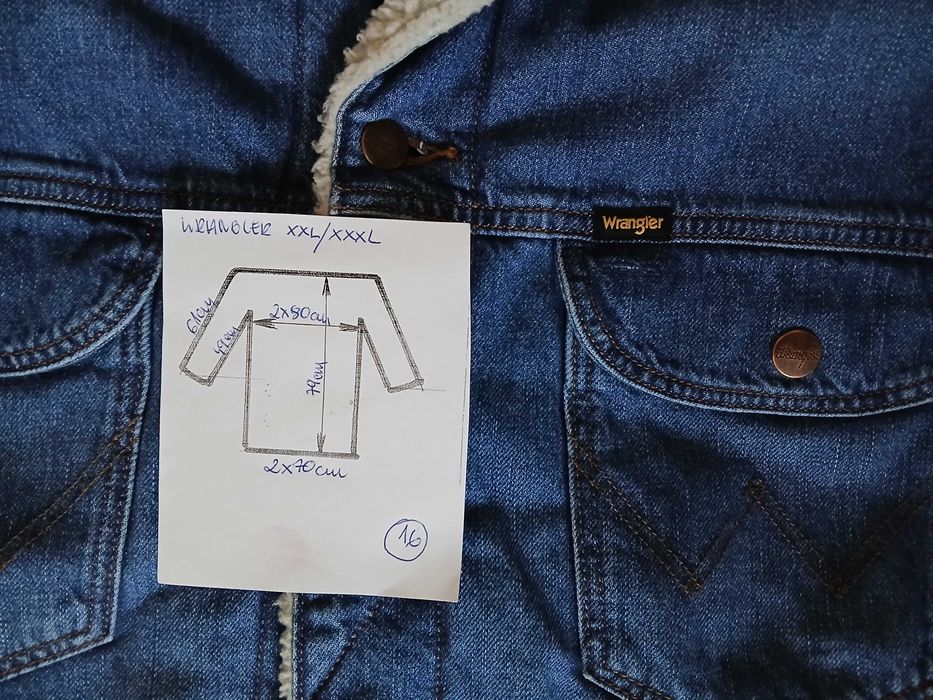 Wrangler  sherpa dla olbrzyma 5xl pachy:2x80cm nowa