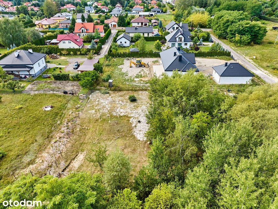 Działka budowlana Chełm z projektem 9,28 A. media - Więcej