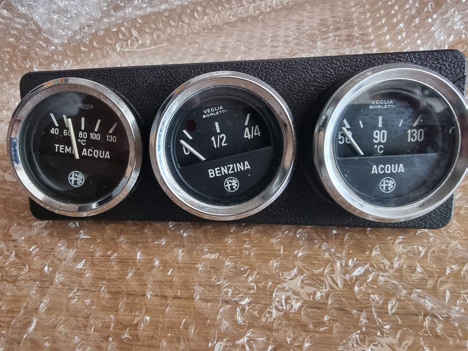 Consola com manómetros Veglia Borletti - Alfa Romeo Bertone 105 / 115
