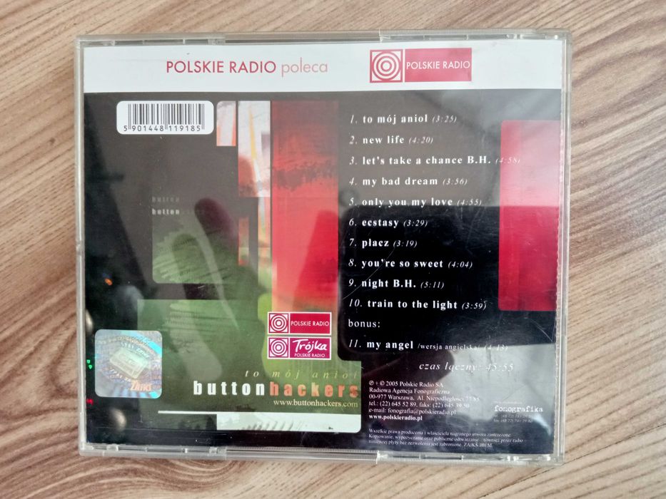 Button Hackers - To Mój Anioł/ stan CD idealny