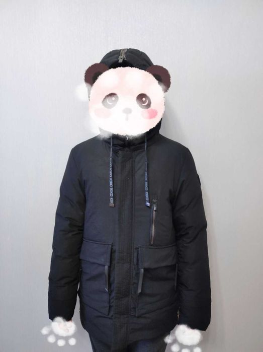 куртка зимняя  kiko  для мальчика рост 158 см