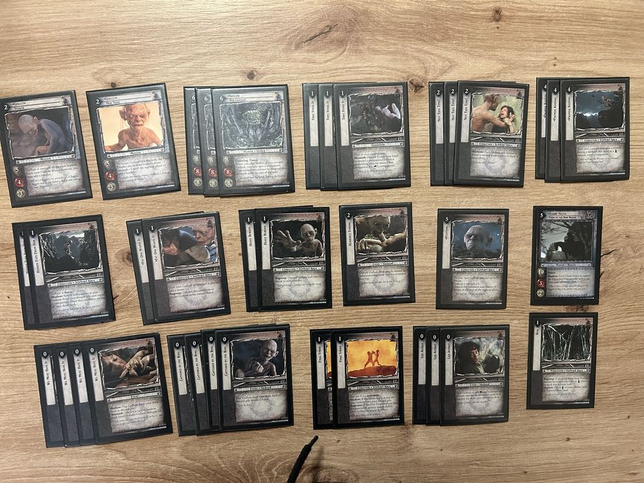 Lotr tcg karty władca pierścieni