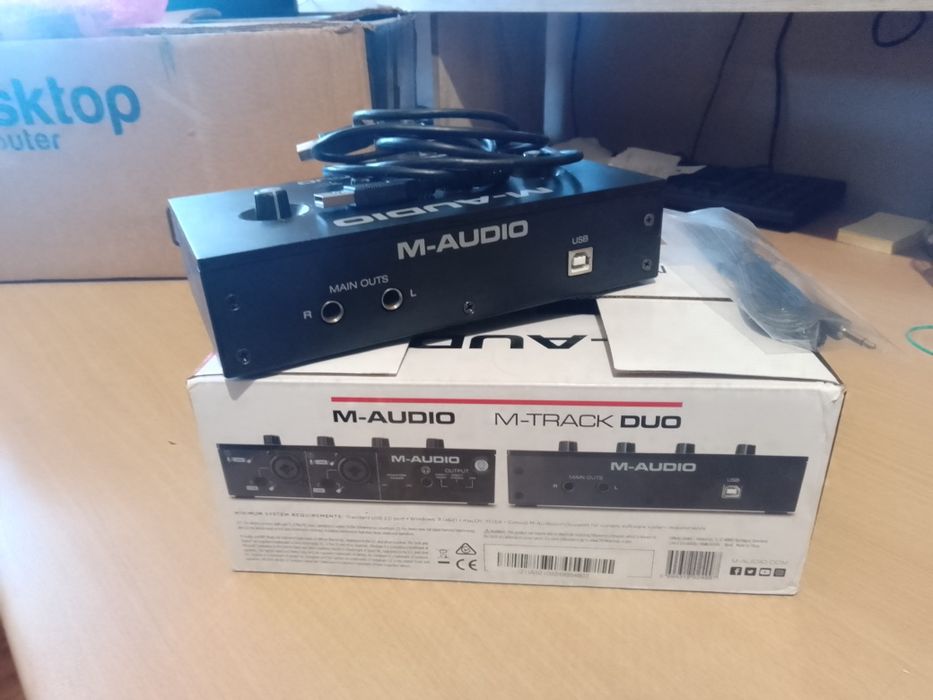 Placa de Som M-AUDIO