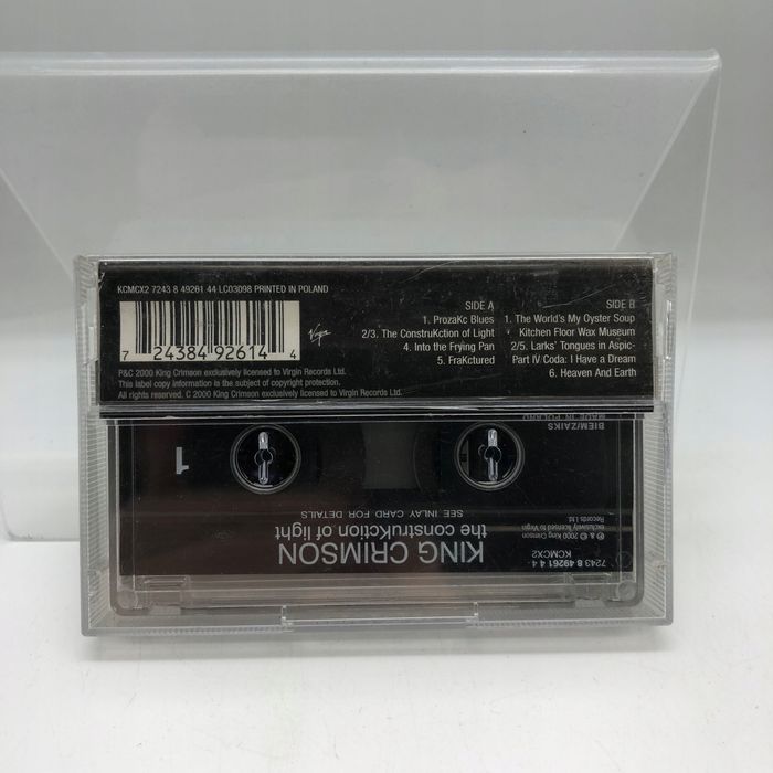 kaseta - king crimson - the construkction of light