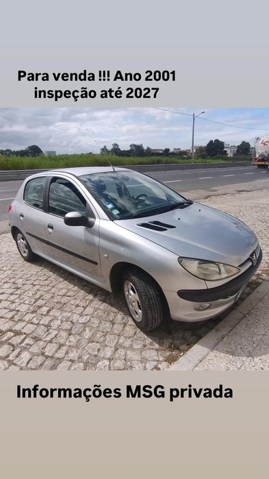 Peugeot 206 1100cm³ a gasolina ano 2001 — photo 3