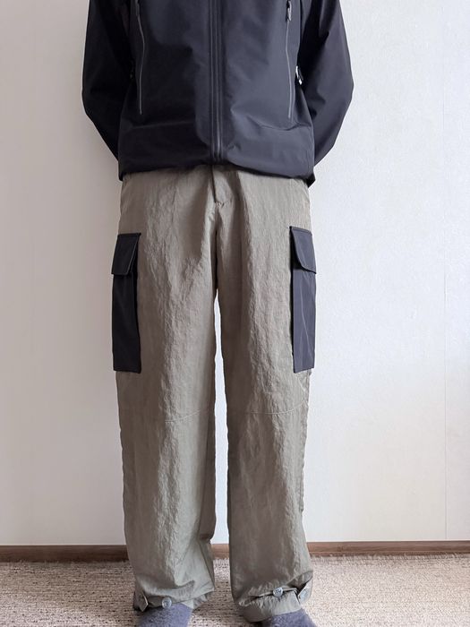 Paul Smith Khaki Nylon Cargo Pants Хаки Карго Штаны Размер W30 S Baggy