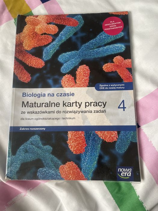 Maturlane karty pracy 4 Biologia na czasie zakres rozszerzony