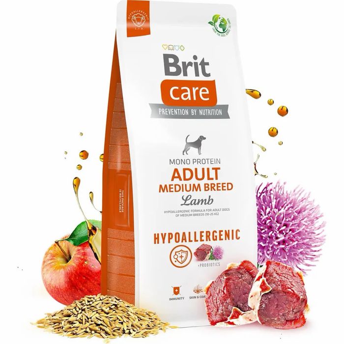 Brit Care adult medium breed 12 kg•Брит каре для средних 12 кг