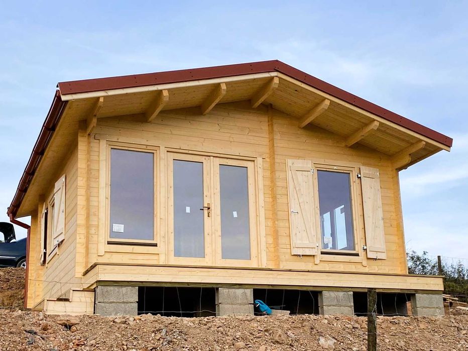 PROMOÇÃO IMPERDÍVEL – CASA DE MADEIRA T1 – 30m² POR APENAS 16800€!