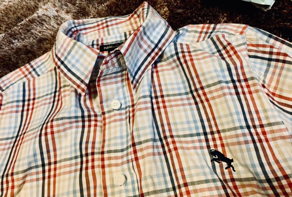 Zestaw Koszula H&M  roz.140 elegancka karateczka