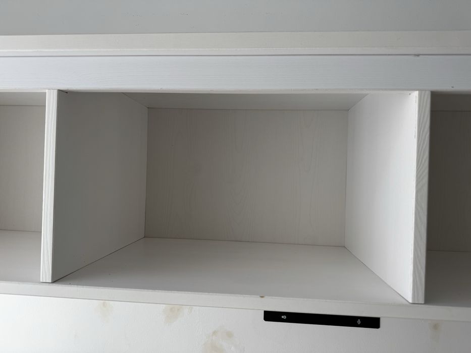 Półka ścienna Hemnes Ikea biała 148x37 cm