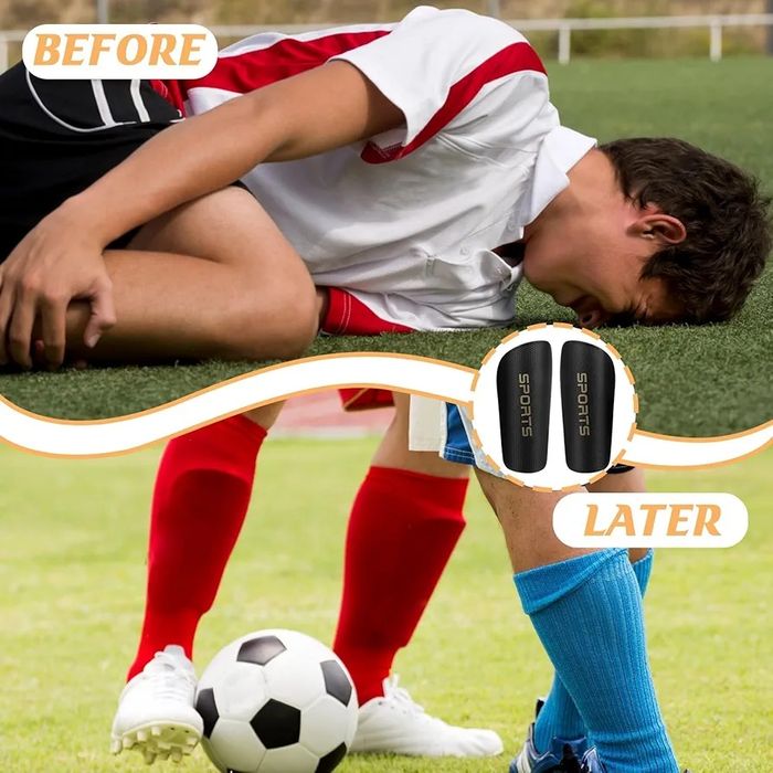 Ochraniacze piłkarskie na piszczele rozm L B641