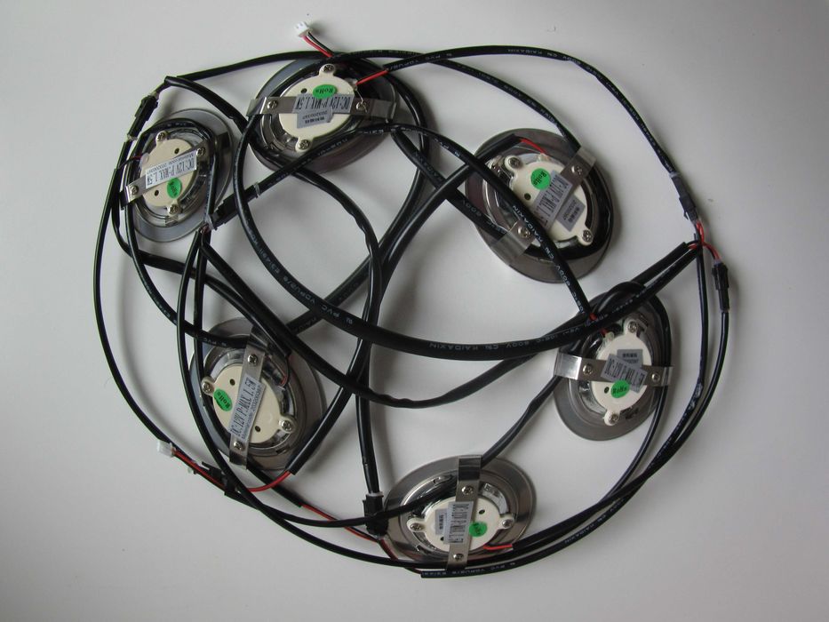 3 zestawy oprawek DC12V MAX.1,5W